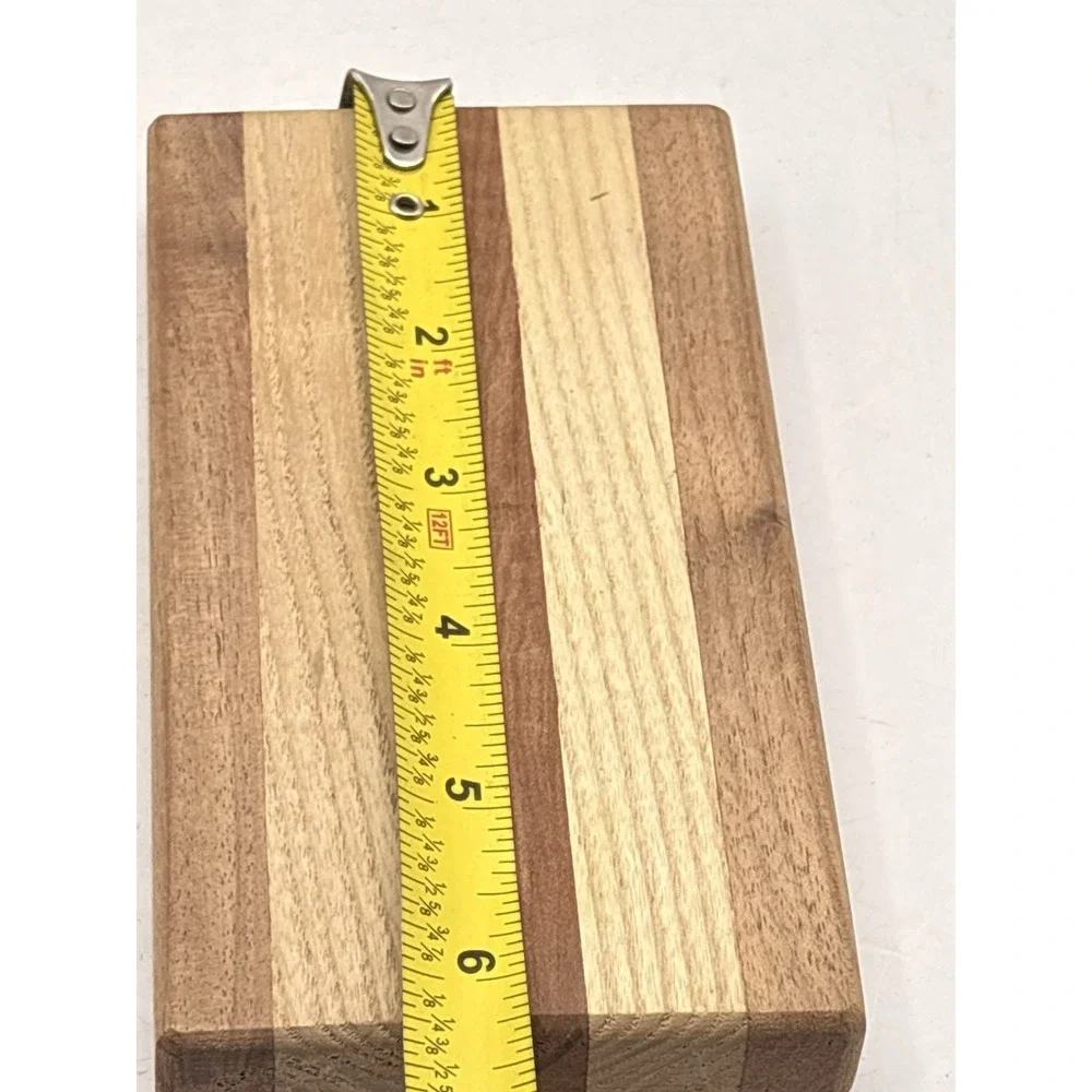 Vintage Small Wood Cutting Board Handmade 1999   3